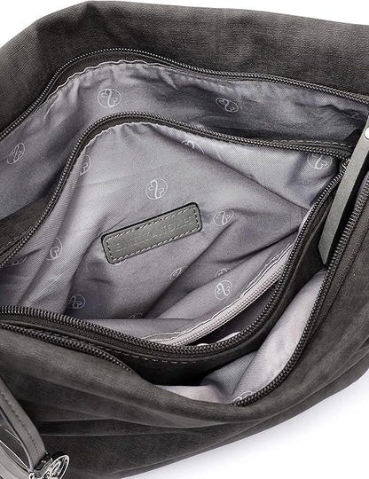 EMILY & NOAH Schultertasche grau