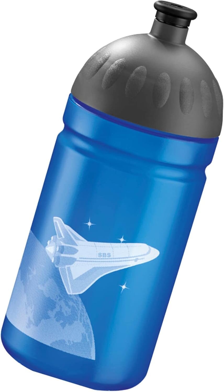 Trinkflasche 0,5 Liter Sky Rocket Rico Blau Thumbnail 