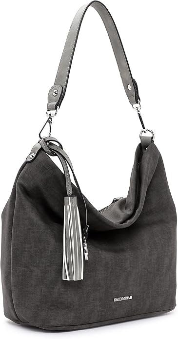 EMILY & NOAH Schultertasche grau