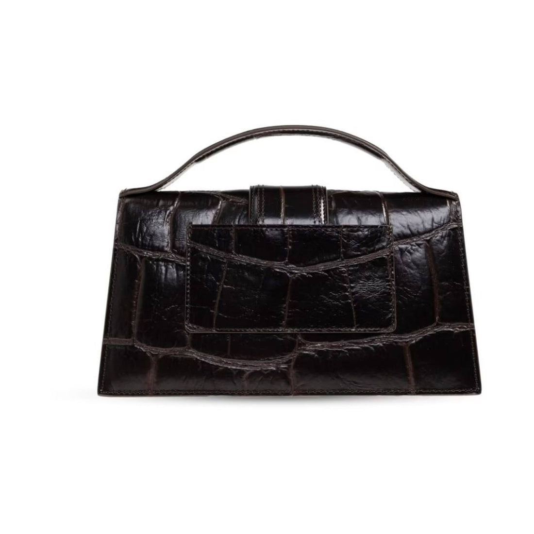 Jacquemus Tasche Unisex Le Grand Bambino Dark Brown Cocco BAW00007-AC07A16-880 Thumbnail 