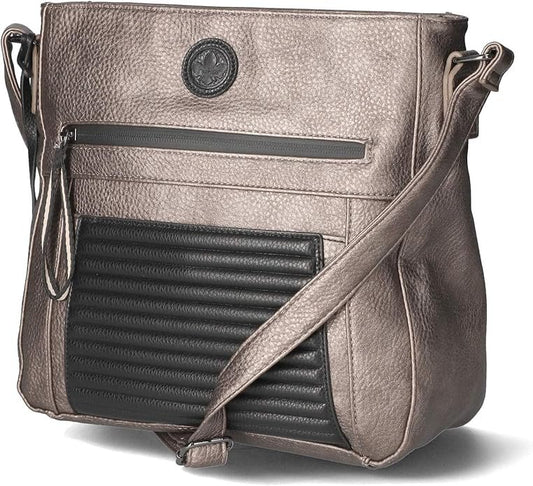rieker H1481 Umhängetasche Damen Metallic