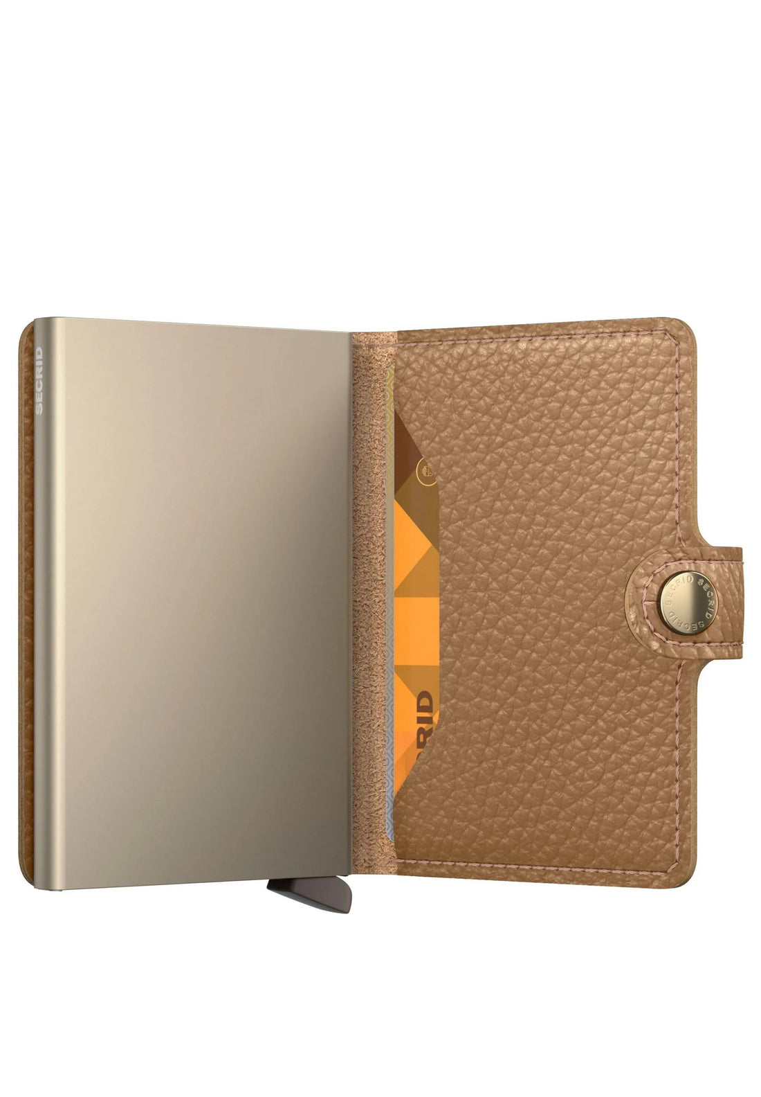 Kreditkartenetui Pebble Cappuccino Braun Thumbnail 