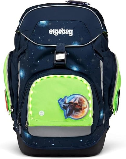 Sicherheitsset 3tlg. Fluo LED Zip Grün