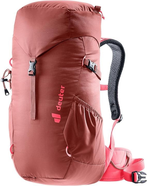 Wanderrucksack Climber 22 Liter Redwood-Hibiscus Rot