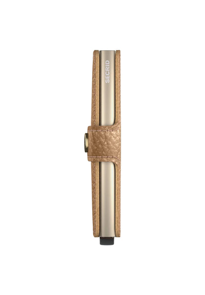 Kreditkartenetui Pebble Cappuccino Braun