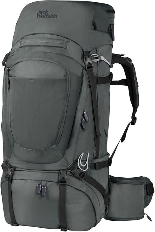 Trekkingrucksack Denali 65+10 Liter Slate Green Grün