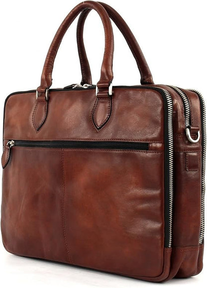 Aktentasche Domus Cognac