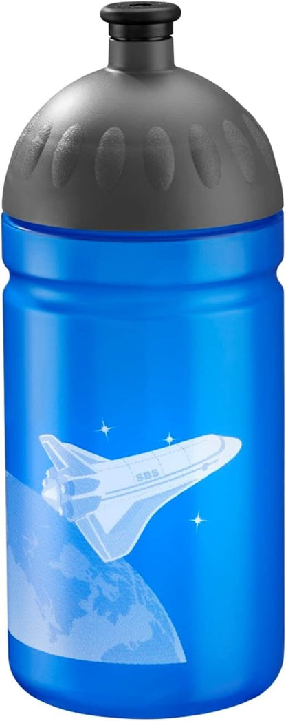 Trinkflasche 0,5 Liter Sky Rocket Rico Blau