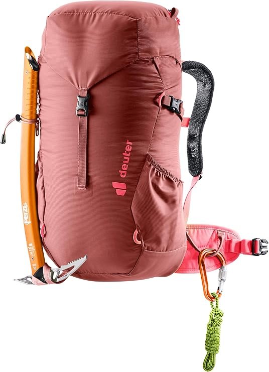 Wanderrucksack Climber 22 Liter Redwood-Hibiscus Rot Thumbnail 