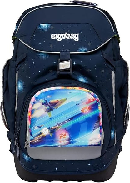 Zippies LED Zip Fronttasche Raumschiff
