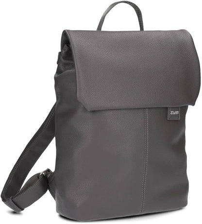 Cityrucksack Mademoiselle MR13 Nubuk-Stone Grau